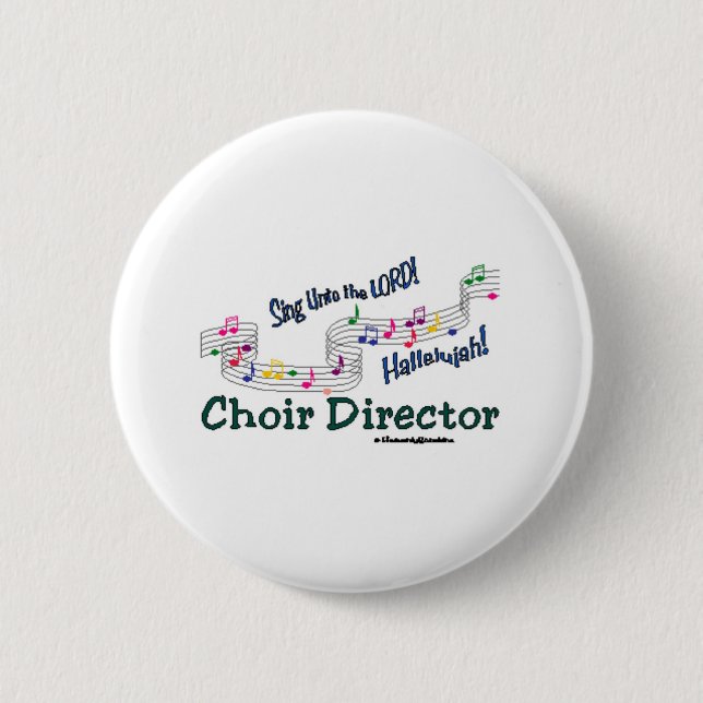 Badge Rond 5 Cm Notes colorées (Devant)