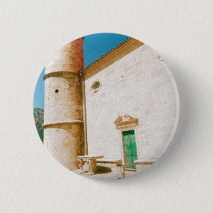 Badge Rond 5 Cm Notre-Dame-des-Rochers - Baie de Kotor - Monténégr