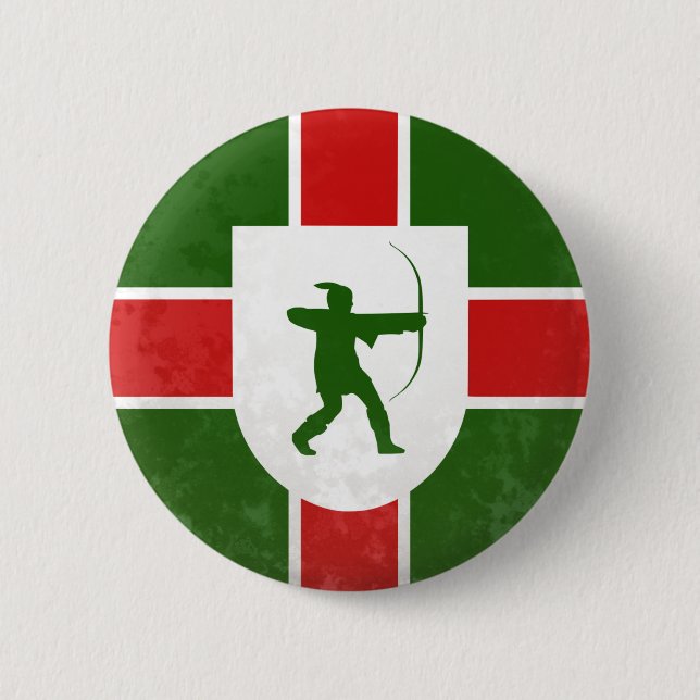 Badge Rond 5 Cm Nottinghamshire (Devant)