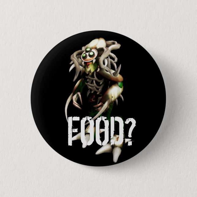 BADGE ROND 5 CM NOURRITURE ? (Devant)