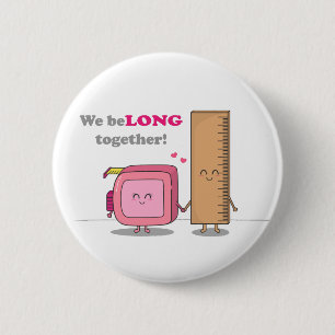 Badge Rond 5 Cm Nous appartenons ensemble les couples mignons dans