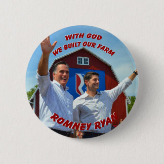 Badge Rond 5 Cm NOUS AVONS CONSTRUIT NOTRE bouton de Romney Ryan