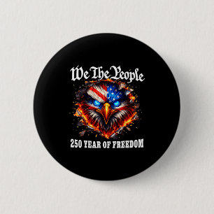 Badge Rond 5 Cm Nous le peuple 250 ans de liberté 1776 2026