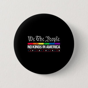 Badge Rond 5 Cm Nous Le Peuple Pas De Rois En Amérique Drapeau Arc