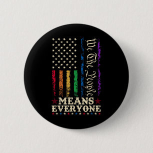 Badge Rond 5 Cm Nous Le Peuple Signifie Tout Le Monde Constitution
