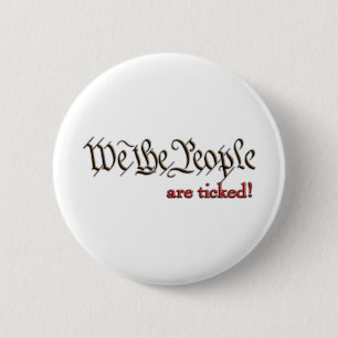 Badge Rond 5 Cm Nous les personnes… sommes faits tic tac !