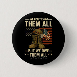 Badge Rond 5 Cm Nous Leur Devons Tous Le Mémorial Patriotique De L