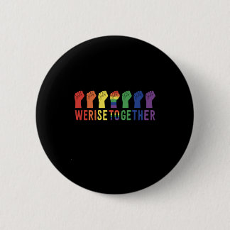 Badge Rond 5 Cm Nous montons la fierté LGBT