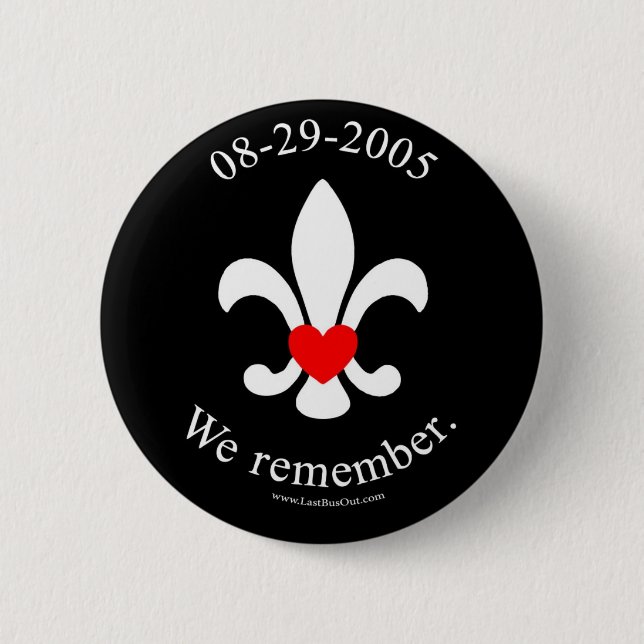 Badge Rond 5 Cm Nous nous rappelons (Devant)