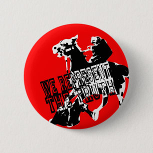 Badge Rond 5 Cm nous représentons la vérité
