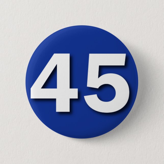 Badge Rond 5 Cm Nous sommes l'insigne de 45% (Ecosse Indyref) (Devant)