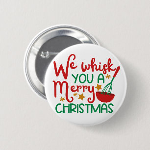 Badge Rond 5 Cm Nous vous balançons un joyeux Noël
