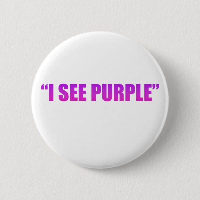 Badge Rond 5 Cm Nous Voyons Violet (Devant)