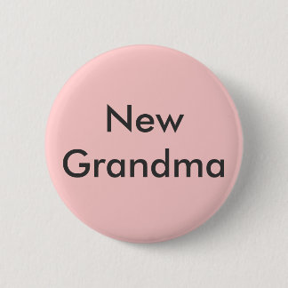 Badge Rond 5 Cm Nouveau bouton de grand-maman
