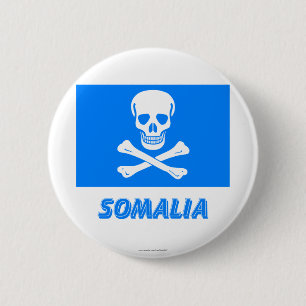 Badge Rond 5 Cm Nouveau drapeau de la Somalie (c'est une