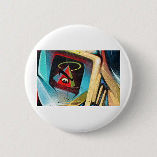 Badge Rond 5 Cm Nouveau graffiti d'ordre mondial