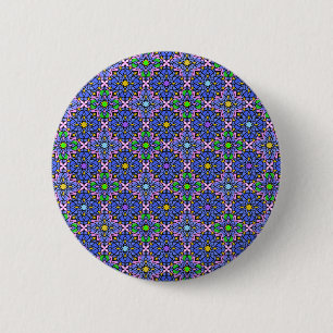 Badge Rond 5 Cm Nouveau Mandala 2