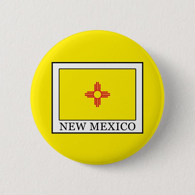 Badge Rond 5 Cm Nouveau-Mexique (Devant)