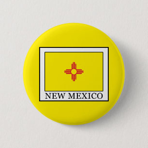 Badge Rond 5 Cm Nouveau-Mexique