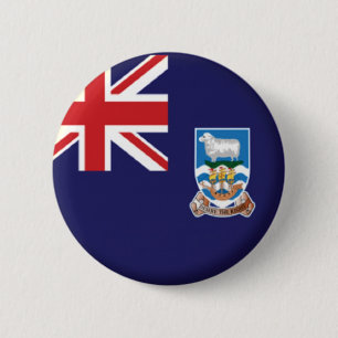 BADGE ROND 5 CM NOUVEAU ! ! - PAGE DE RETOUR DES ÎLES FALKLAND