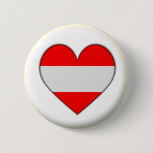 BADGE ROND 5 CM NOUVEAU ! ! - PAGE DE RETOUR DU COEUR AUTRICHIEN