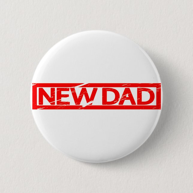 Badge Rond 5 Cm Nouveau timbre papa (Devant)