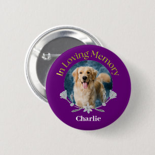 Badge Rond 5 Cm NOUVEAUTÉ ! Bouton - En mémoire d'amour - Personna