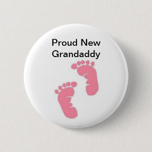 Badge Rond 5 Cm Nouvel ancêtre fier