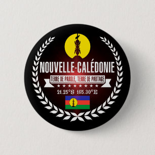 Badge Rond 5 Cm Nouvelle-Calédonie