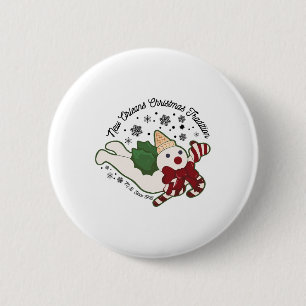 Badge Rond 5 Cm Nouvelle-Orléans M. Bingle Tradition de Noël Bonho