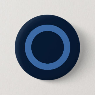 Badge Rond 5 Cm Novembre Bleu | Blue November