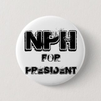 Badge Rond 5 Cm NPH pour le président