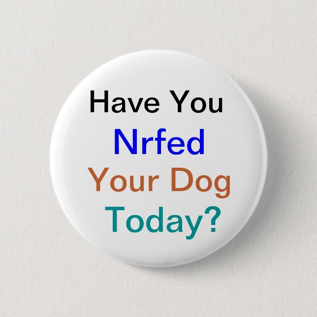 Badge Rond 5 Cm Nrf2 canin (Devant)