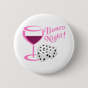Badge Rond 5 Cm Nuit Bunco