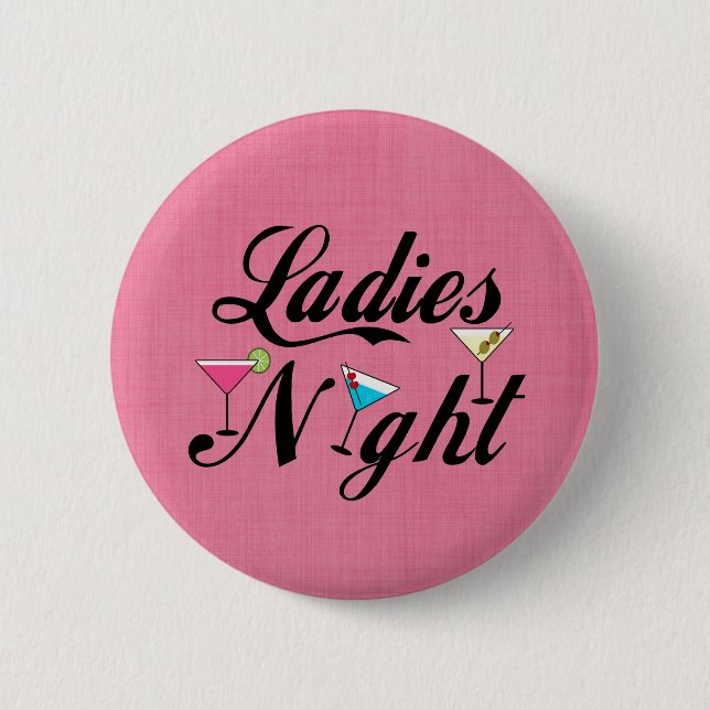 Badge Rond 5 Cm Nuit de dames (Devant)