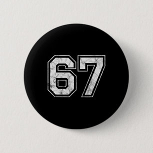 Badge Rond 5 Cm Numéro 67 2