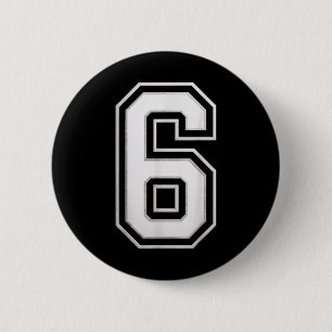 Badge Rond 5 Cm Numéro 6 67 Mème correspondant