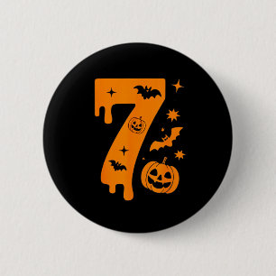Badge Rond 5 Cm Numéro 7 Six Sept 6 7 Mème Drôle Design Couples H