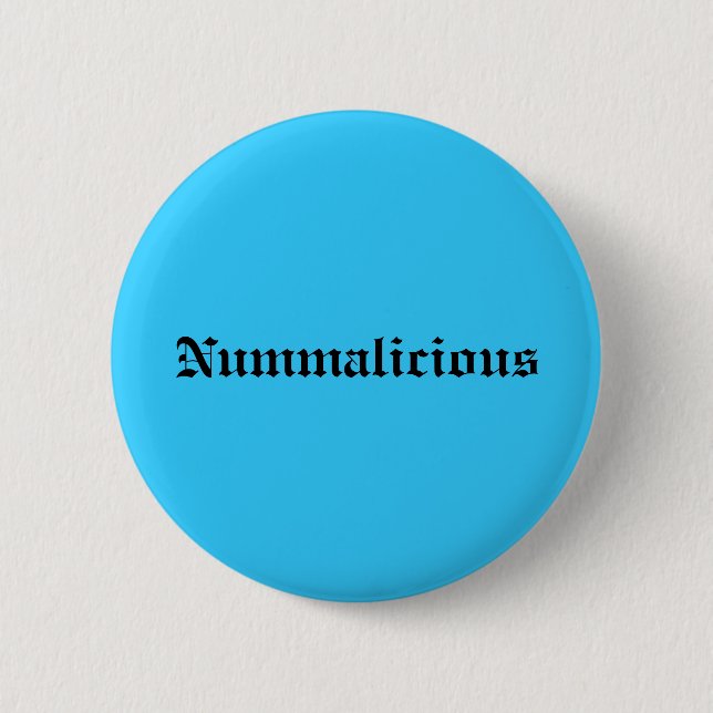 Badge Rond 5 Cm Nummalicious (Devant)