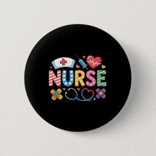 Badge Rond 5 Cm Nurse Life 2025 Journée d’appréciation des infirmi