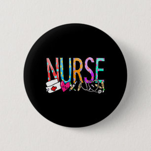 Badge Rond 5 Cm NURSE'S DAY NURSE WEEK Nurse Life 2022 Mère