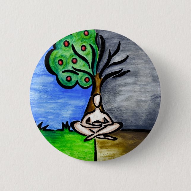 Badge Rond 5 Cm NurturedSpirit (Devant)