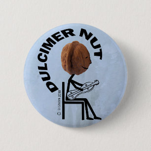 Badge Rond 5 Cm Nut Dulcimer