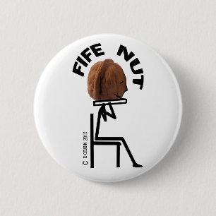 Badge Rond 5 Cm Nut Fife