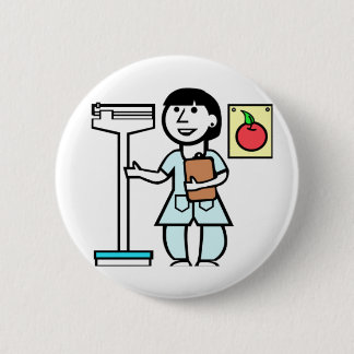 Badge Rond 5 Cm Nutritionniste de bouton