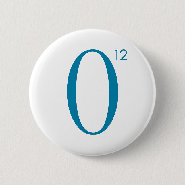 Badge Rond 5 Cm O12 - Bouton (Devant)