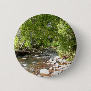 Badge Rond 5 Cm Oak Creek II à Sedona Arizona Photographie de la n