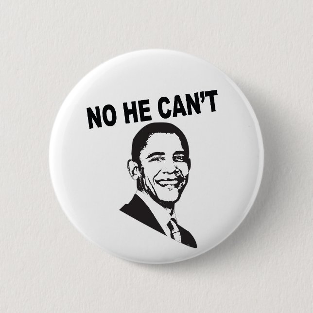 Badge Rond 5 Cm obama (Devant)