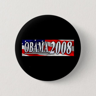 Badge Rond 5 Cm Obama