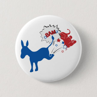 Badge Rond 5 Cm oBAMa